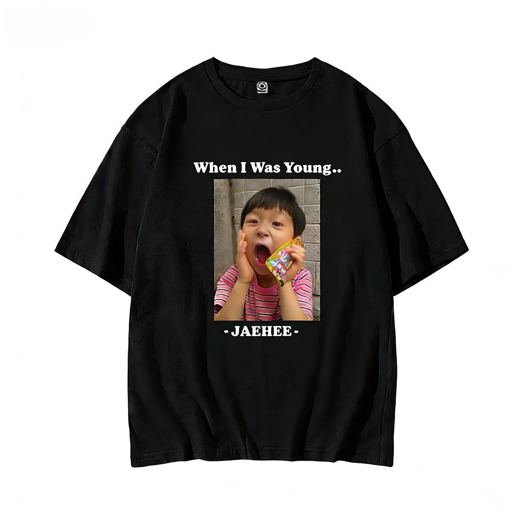 2026 SpringSummer NCTWISH Concert When I Was Young and The Same Summer Fashion Shortsleeved Tshirt