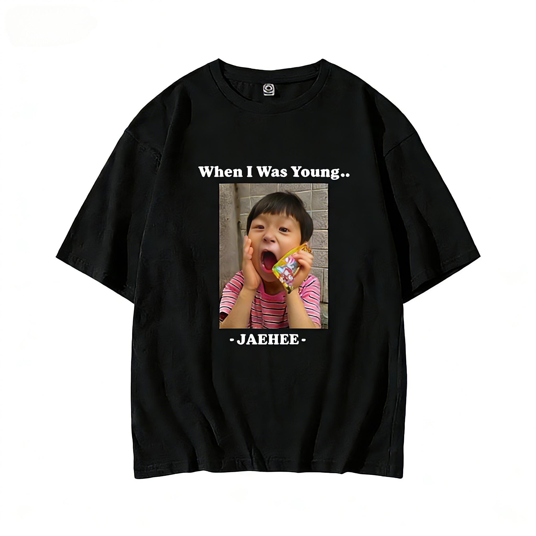 

2026 SpringSummer NCTWISH Concert When I Was Young and The Same Summer Fashion Shortsleeved Tshirt S
