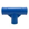 ThreeBranch Frame Connector Pool Rigid for AboveGround Pools Blue Large Tjoint