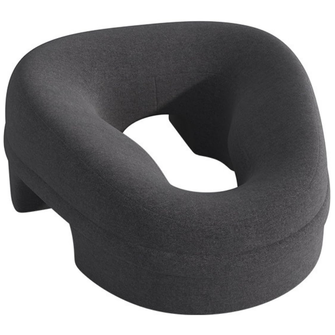 

adelphos Подушка для лица Идеально подходит для и KAO1, с низким отскоком, для положения лицом вниз, эстетики, хиропрактики, массажей, (1) серый