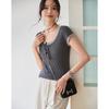 Demana U-Neck Sleeveless Knit Top