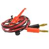 1Pcs Cable Gold Plated Multimeter Test Leads Wire Connector  Electric Hook Clip Test Tools