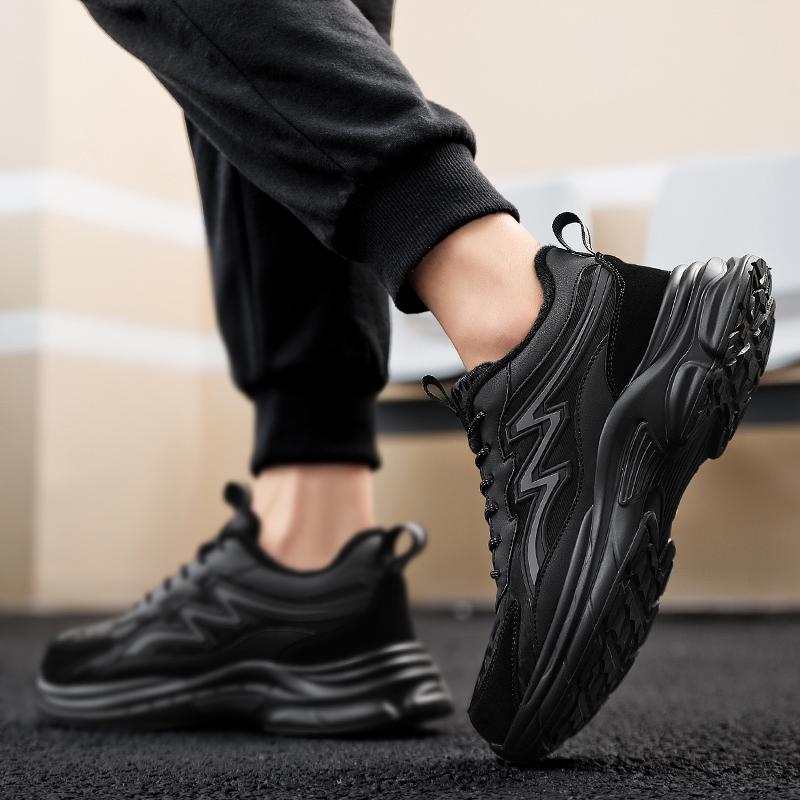 New Male Plush Shoes Men's Snow Boots Winter Fleece Cozy Warm Boots Cotton Outdoor Comfortable Sneakers Shoes Casual Shoes