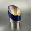 Automobile Exhaust Muffler Stainless Steel Tube Chrome Modified Rear Tail For Mitsubishi ASX Car Accessories