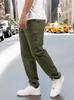 Pantalon Chino Vert Olive Jigga Wear pour Homme L