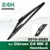 Rear Windshield Wipers Blades,Premium All-Season Wiper blades Replacement For Citroen C4 MK 2 Hatchback 2010-2020