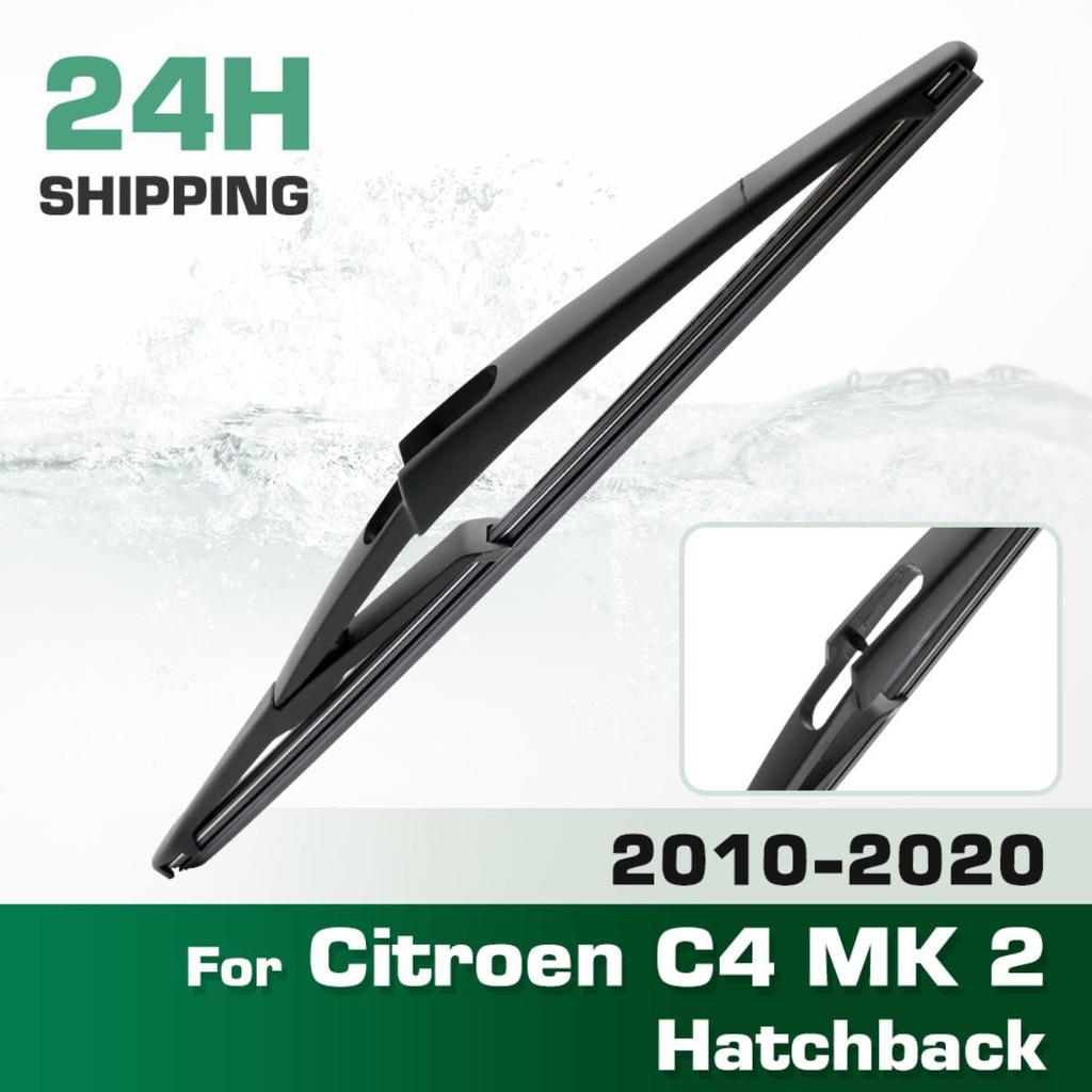 Rear Windshield Wipers Blades,Premium All-Season Wiper blades Replacement For Citroen C4 MK 2 Hatchback 2010-2020