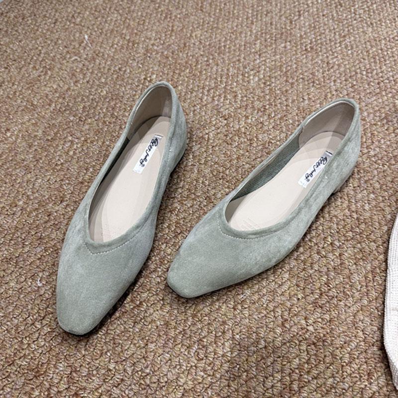 Fashion Fashion Shallow Ladies Low Heel Shoes New In Summer Spring Pointed Toe Female Slip On Footwear Flats With Shoes For Women