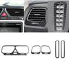 for Volkswagen Shangku interior modification real carbon fiber left and right air outlet decorative frame auto accessories