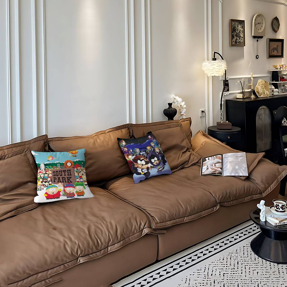 Cartoon-South ParkS Pillow Case Removable Washable Cushion Cover – All-Season Soft Linen