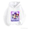 Kids' Retro Anime K-Pop Hoodie - Long Sleeve, Spring/Autumn Casual Wear for Boys & Girls