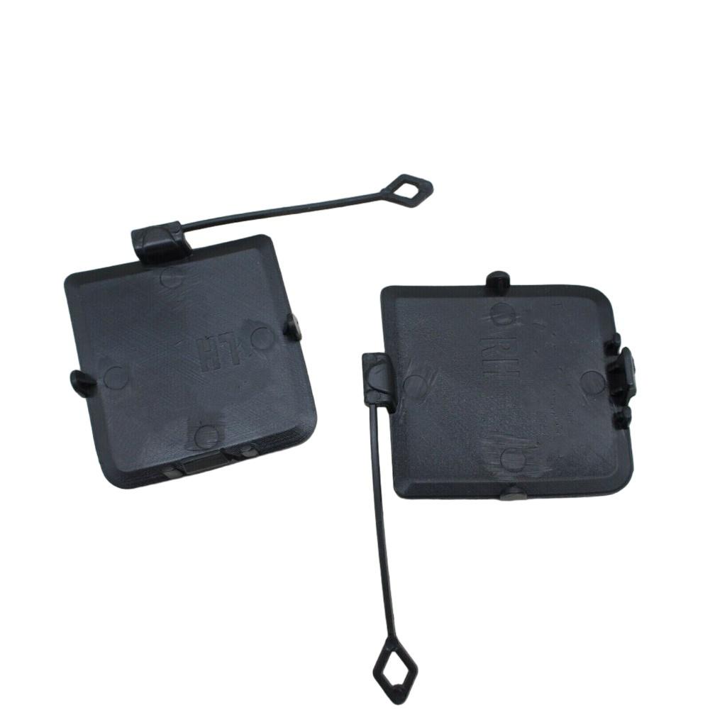 Tow Hook Cover Replacement for BMW For X1 For E84 Model Years 2009 to 2012 Black ABS OEM 51122990609 51122990610