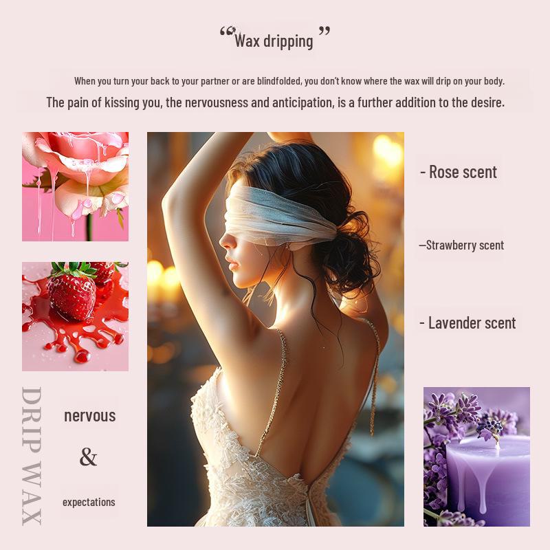 Mi Ji Adult Toys: Flirty Low Temperature Candles, 100/Box