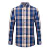 CHEST S-4XL Cotton Men's New Plaid Long Sleeve Shirt Spring Cotton Casual Shirt Slim Fit Inch Shirt