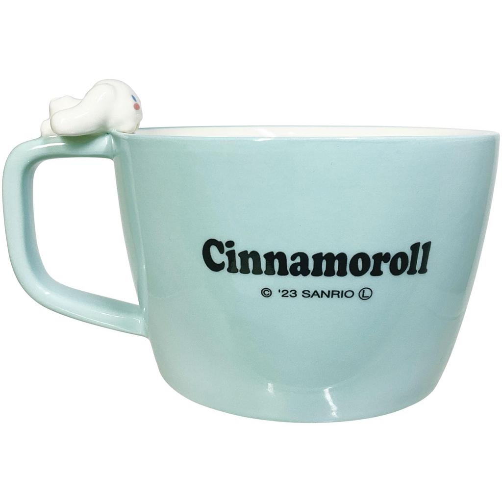 Sanrio Cinnamoroll Soup Cup with 4koma Cinnamon Sanrio Tableware Figure, Merchandise,