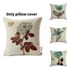 Floral Butterfly Pillowcase For Living Room Decor With Polyester Material For Home Use