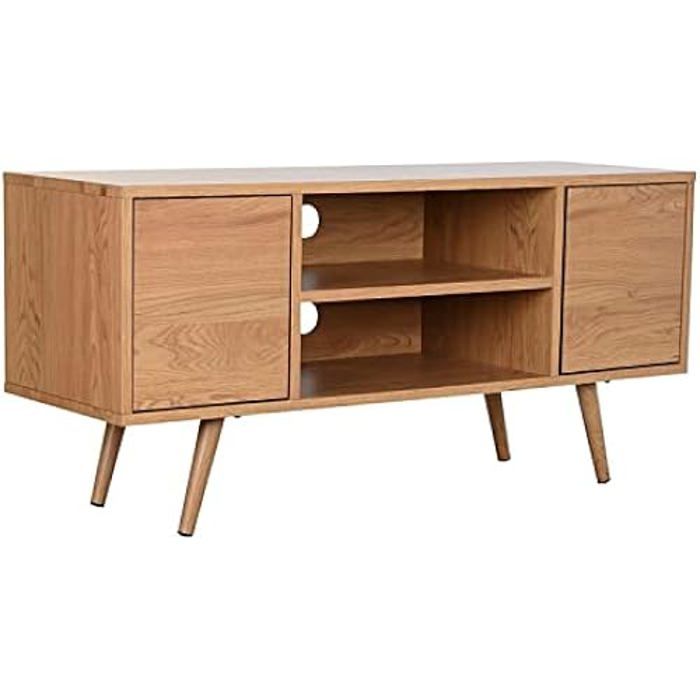 Meuble TV - DKD HOME DECOR - Multicolore - Métal et Bois - 120x40x57 cm - Design Contemporain