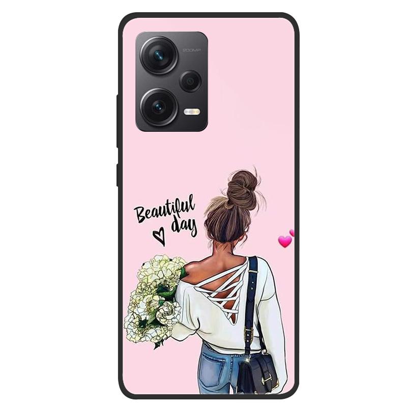 For Xiaomi Redmi Note 12 Pro Plus Case Cover Capa Back Bumper TPU Soft Case for Redmi Note 12 Pro Plus Fundas Protective Bumper