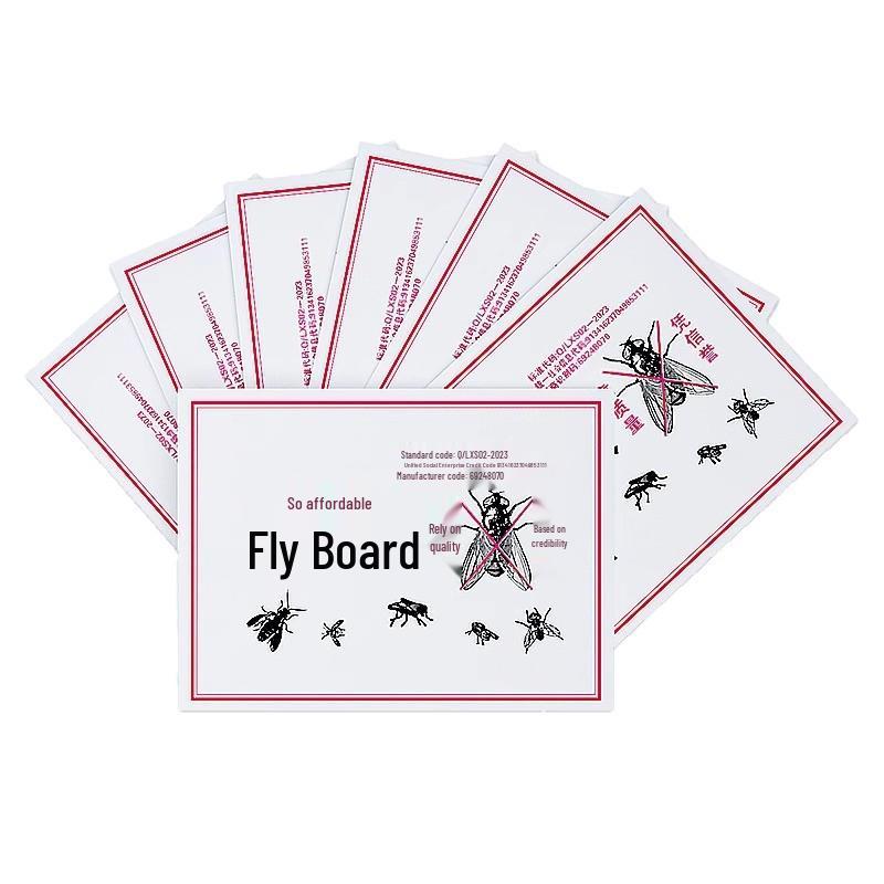 Strong Sticky Fly Paper & Mosquito Killer Board - One Sweep Household Insect Catcher