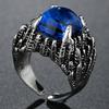 1 STuks Punk Vintage Zwart Grote Open Kruis Ring Voor Vrouwen Feest Sieraden Mannen Trendy Gotisch Goud Zilver Kleur Vinger Ringen Anillo
