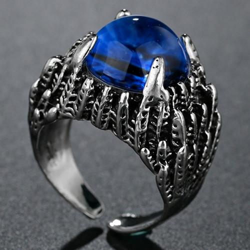 1 STuks Punk Vintage Zwart Grote Open Kruis Ring Voor Vrouwen Feest Sieraden Mannen Trendy Gotisch Goud Zilver Kleur Vinger Ringen Anillo