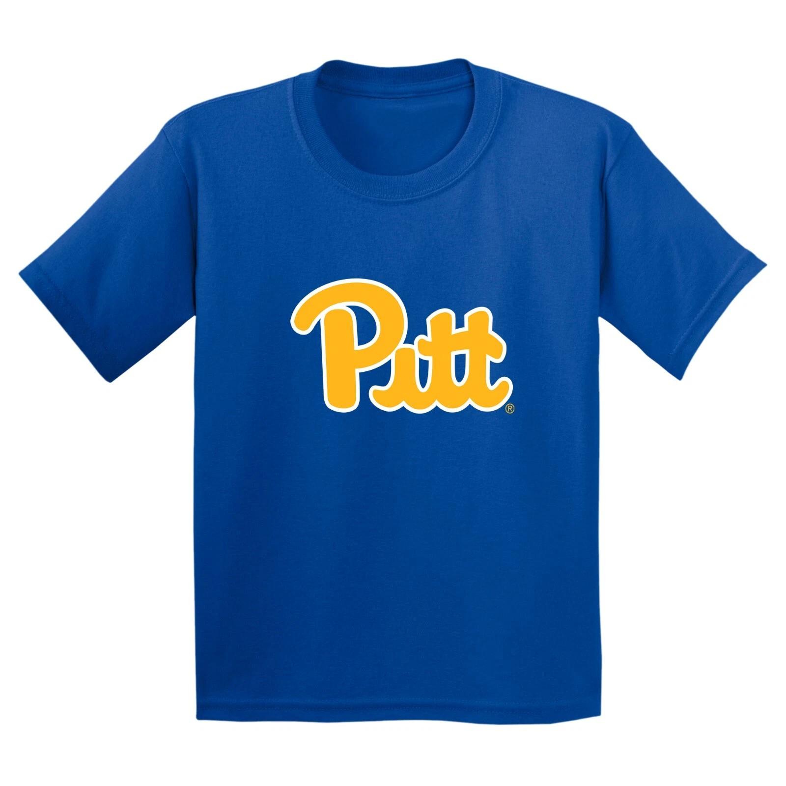 Pittsburgh Panthers Primary Logo Youth T-Shirt - Royal 2XL
