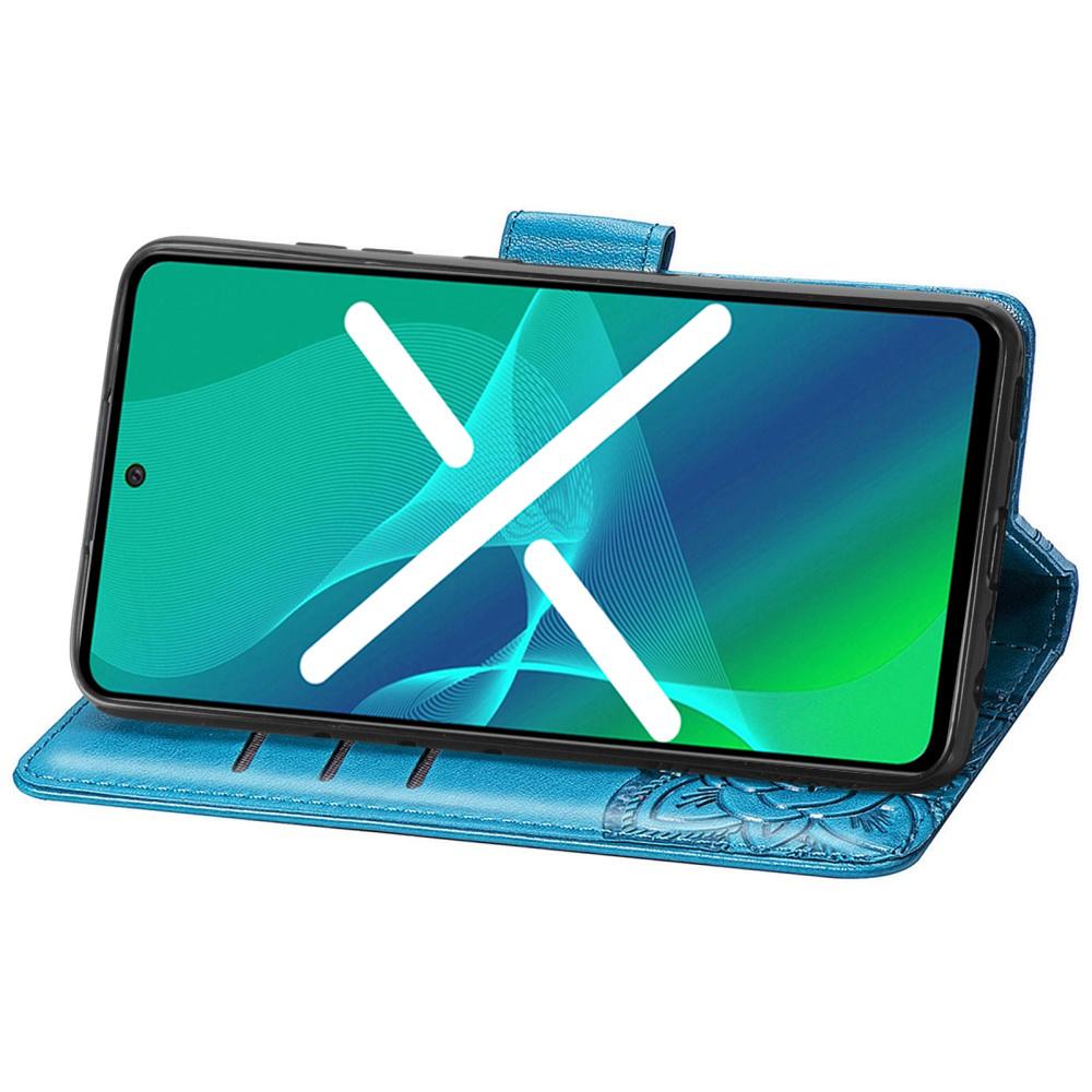 Realme 11 5G Flip Case, Butterfly, Blue