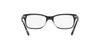 Sunglasses RX5428F TRANSPARENT 55 Prescription Eyewear Frames 2034 BLACK ON Asian Fit [Ray-Ban]
