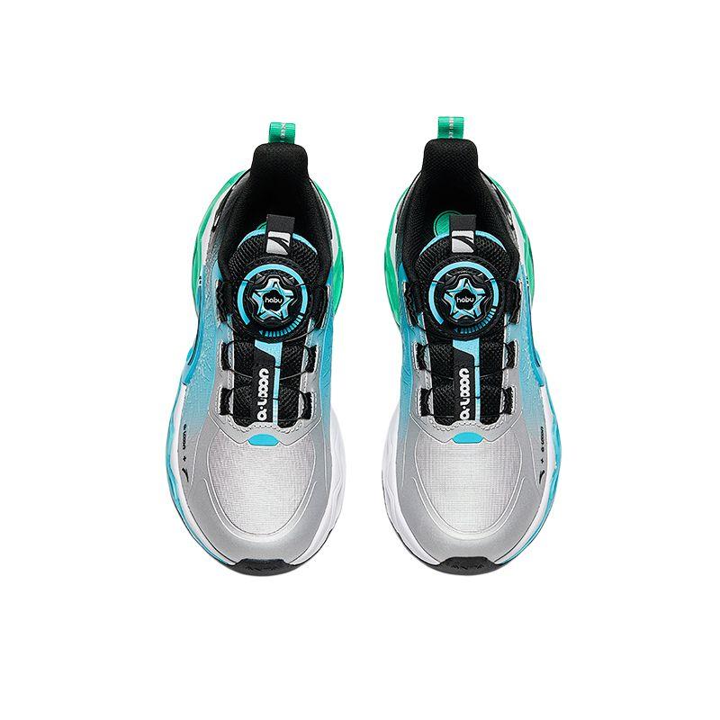 Anta Kids Energy Ring 10.0 Versatile Trendy Durable Low-Top Running Shoes Kids sneaker Black Blue 312445588N-1