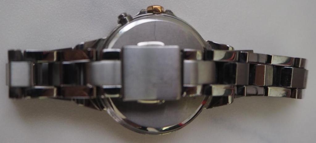 [USED] Seiko Lukia Titanium Radio-Controlled Solar Watch 1B25-0AC0 White Dial