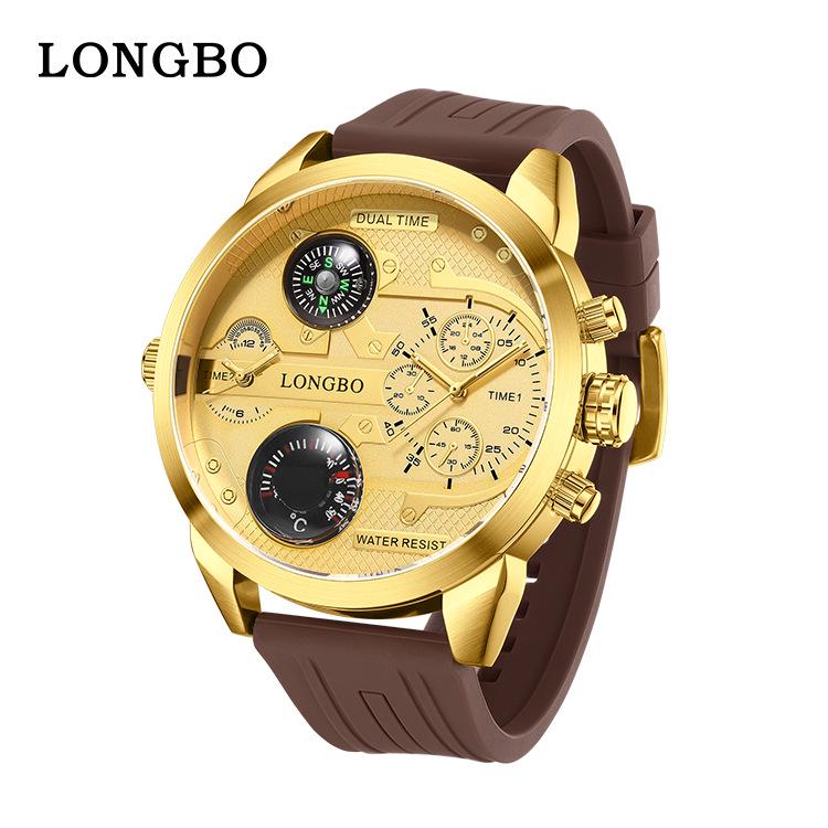 Longbo Unisex Retro Luxus Wasserdichte Quarz-Armbanduhr 83765