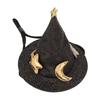 Hamster Hat Moon Star Pattern Small Animal Pet Top Hats with Adjustable Chin Strap for Turtles