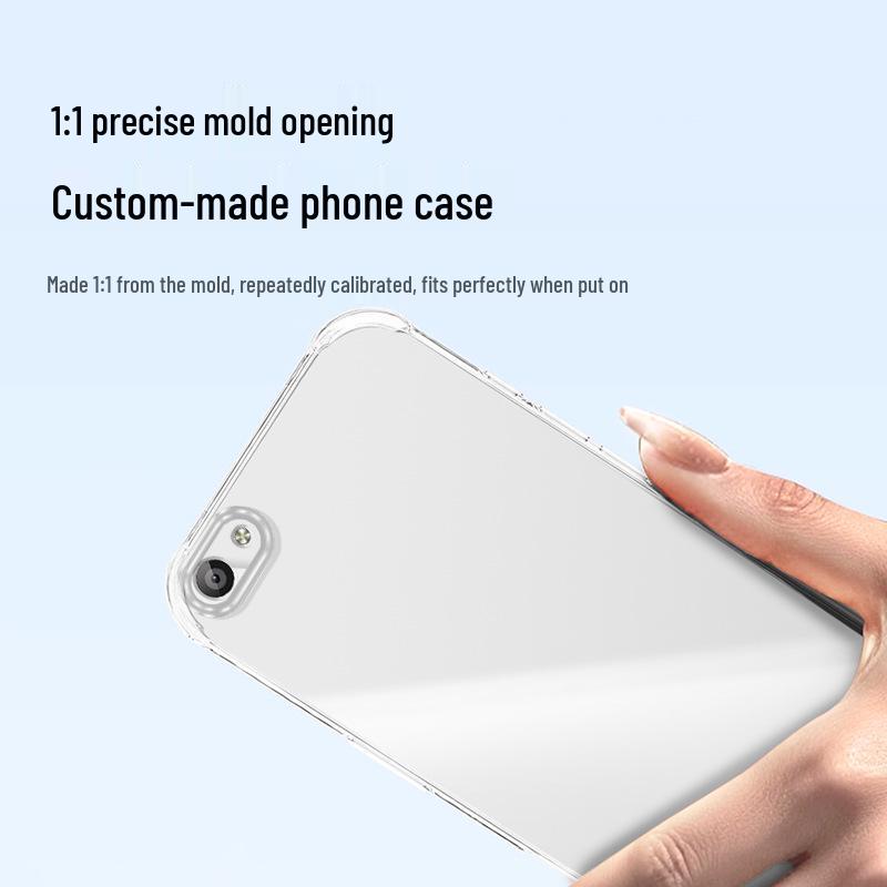 Klare TPU Airbag Schutzhülle für Vivo X7/X7 Plus - Elegantes & Langlebiges Design