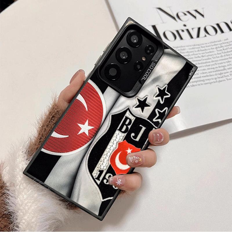 

B-Besiktas B-BJK Türkiye Shockproof Phone Case for Samsung Galaxy S26 Edge S25 Ultra S24 FE S23 Plus S21 Cover Anti Fall Fundas Samsung S25 Plus