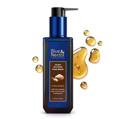 Blue Nectar 2% Kojic Acid Face Wash for Pigmentation | Gentle Cleanser for Face for Oily, Dry & Sensitive Skin | Natural Face Wash for Women & Men
