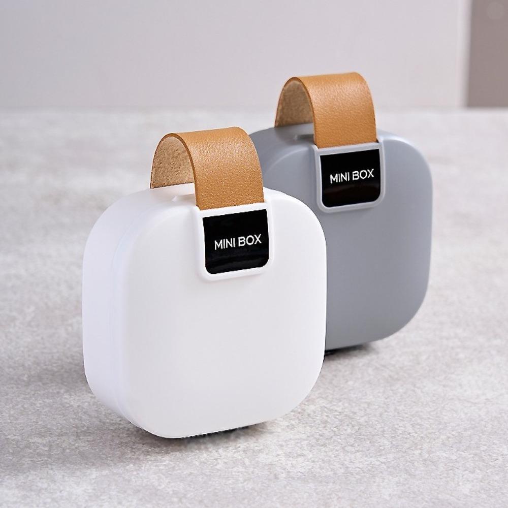 Mini Organizer na Biżuterię Kolczyki Plastikowy Etui Uchwyt na Słuchawki Torba Podróżna do Przenoszenia