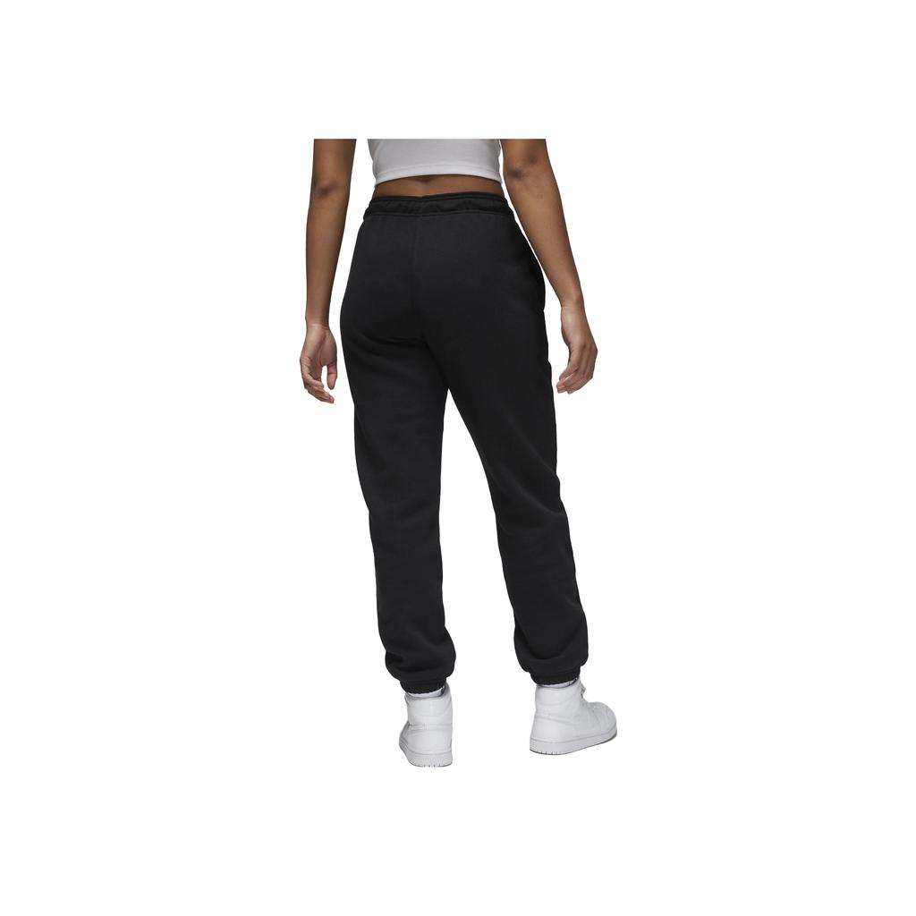 Jordan Loose-Fit Mid-Rise Joggers With Drawstring And Brand Logo Print Women Bottoms Black FN4495-010