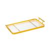 Rectangle Acrylic Serving Tray Leak-proof Clear Serving Platters  Tea Food