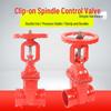 Ductile Iron Grooved Fire Hydrant Gate Valve CN plug (adapter included)