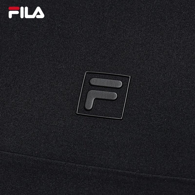 FILA Men's Half-Zip Knitted Long-Sleeve Shirt