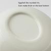 Bird Eggshell Serving Bowl Glossy Ceramic Decoration Bowl for Salad Fruit Display and Home Table Styling Use