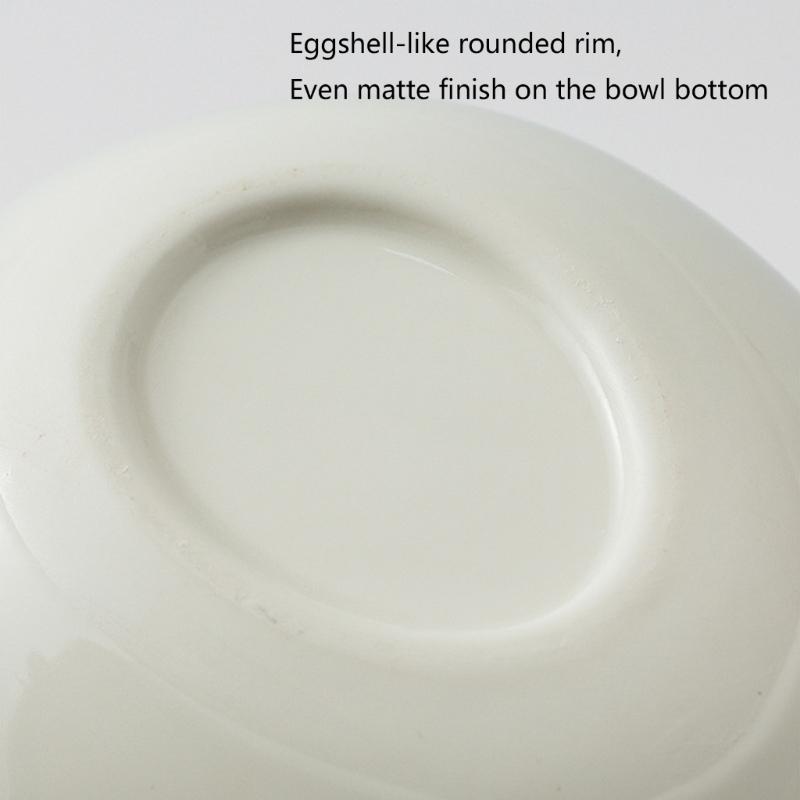 Bird Eggshell Serving Bowl Glossy Ceramic Decoration Bowl for Salad Fruit Display and Home Table Styling Use