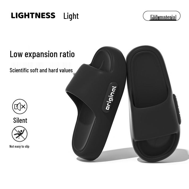 2026 Spring/Summer Unisex EVA Slippers: Non-Slip, Thick-Soled, Lightweight & Fashionable Home Bathroom Sandals