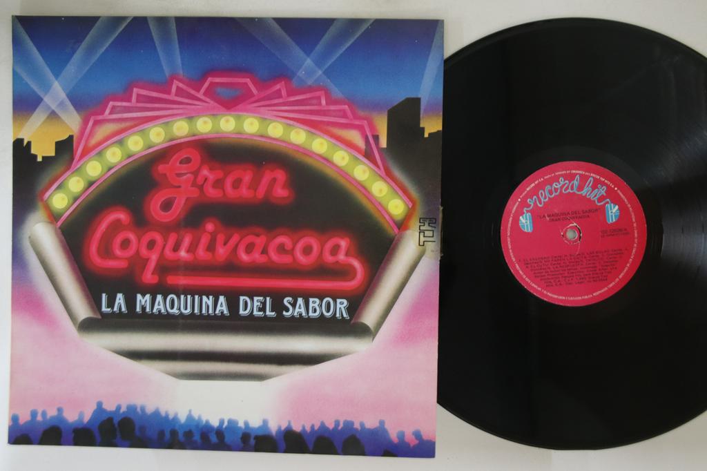 LP Record GRAN COQUIVACOA - La Maquina Del Sabor 10212509 RECORD HIT 1990 Venezuela Latin Used