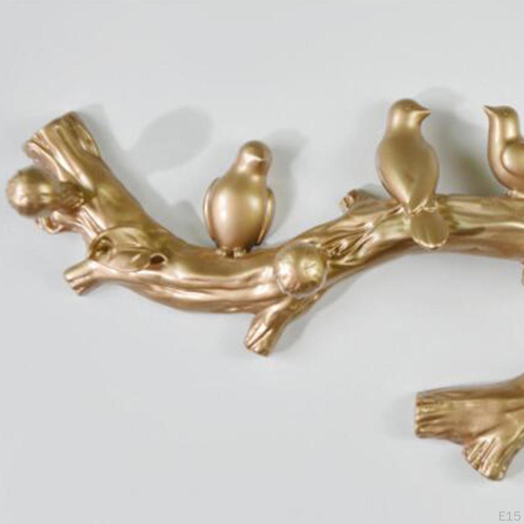 Haczyki Wieszaki Żywiczne Ptaki Nowoczesne Na Płaszcze Ubrania Ręczniki Stojak Organizacja Domu Dekoracja