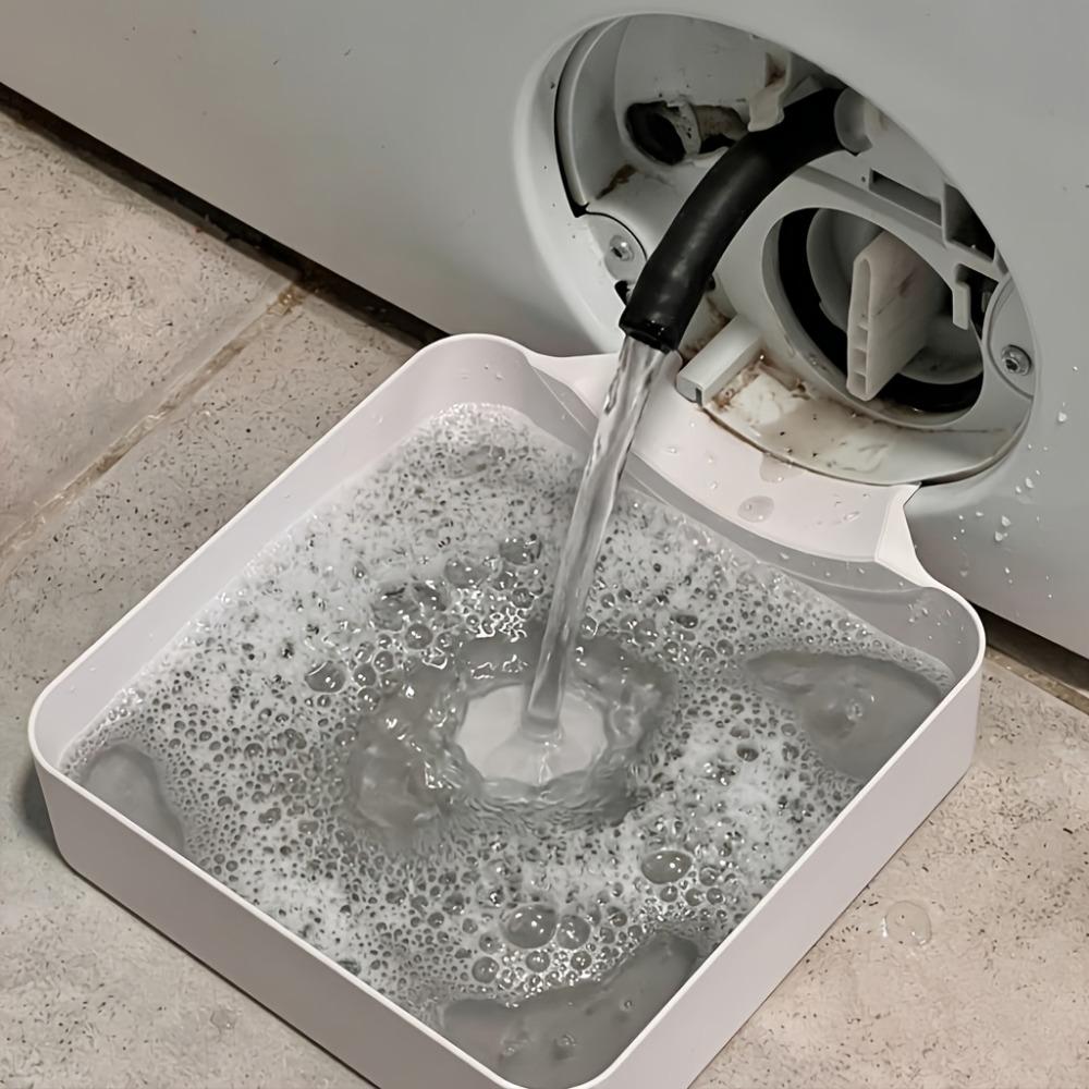 3D Printed Washing Machine Drainage Tray Set, Leak Proof Water Catch Pan for Laundry Machine