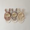 Unisex Baby Winter Hat & Scarf with Rabbit Ears - Windproof and Ear Protecting
