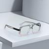 New In 2024 Black Square  Anti Blue Light Glasses with Gold Lines Outlining Anti Blue Light Fashion Accessories Eye Glasses Men