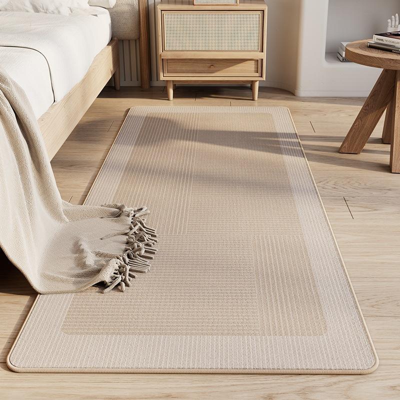 Carpet Bedroom Bedside Floor Mat Master Bedroom Cool Blanket Living Room Bay Window Carpet Dirt-Resistant And Easy To Take Care Of Long Floor Mat