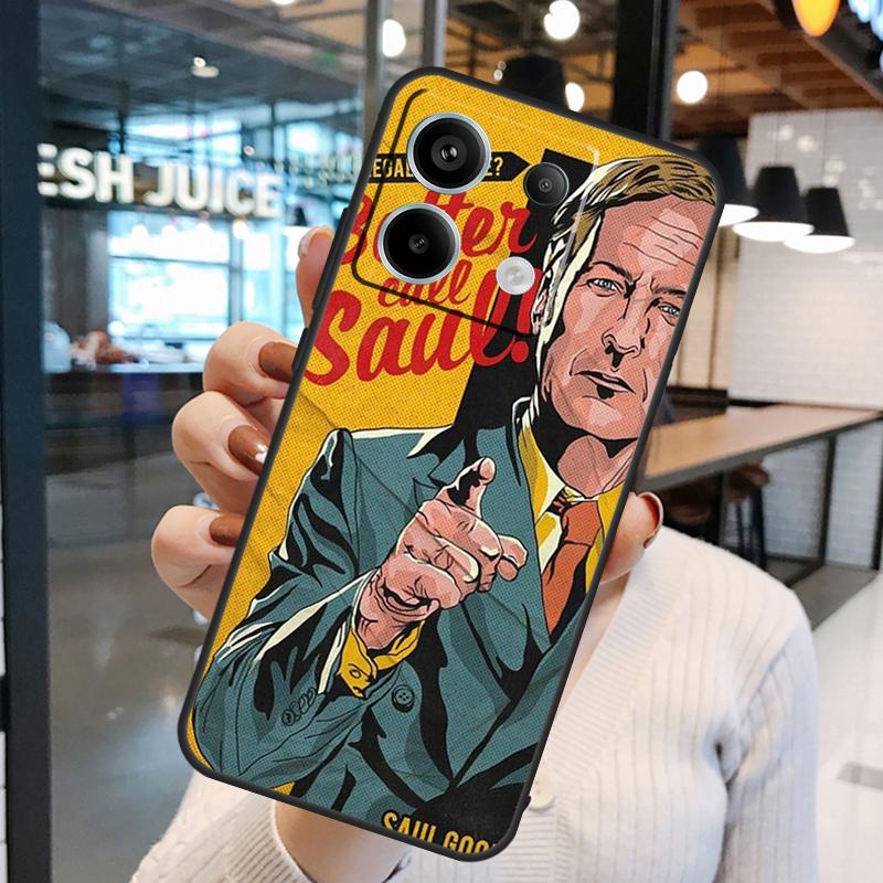 Better Call Saul Case For Xiaomi Redmi Note 11 9 10 12 13 Pro Plus 9S 10S 11S 12S Remdi 13 12 C 9C 10C Cover